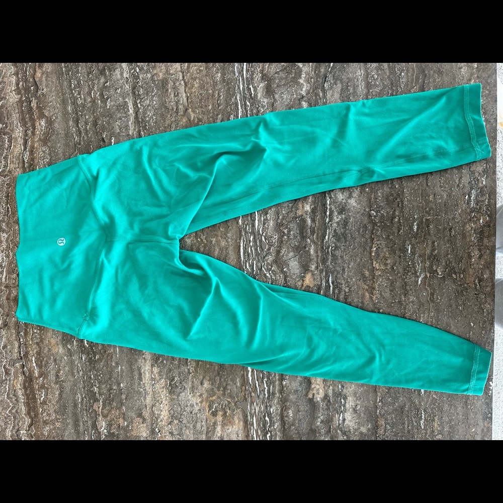 Green Lululemon Align Leggings